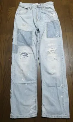 ANOTHER EDITION パッチワークデニムのサムネイル