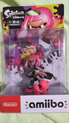 スプラトゥーン　アミーボ　ガール　ピンク　amiibo