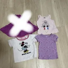 Tシャツ　タンクトップ　3枚セット　90