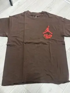 タイムセール！エアジョーダン × CACTUS JACK Tシャツ Lブラウン