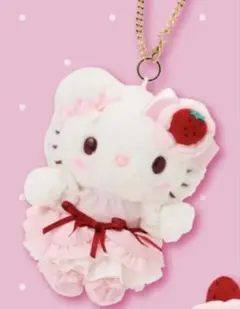 いちごホイップケーキ キティ マスコット