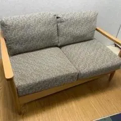 K☆104 大川家具 ２人掛けソファ ノルテのサムネイル