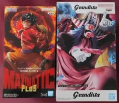 ワンピース、モンキー・D・ルフィ、バギー、四皇、Grandista、フィギュア、