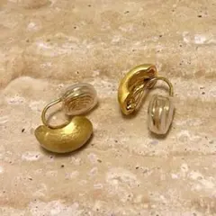 イヤリング ゴールド ノンホール シンプル 上品 レディース 普段使い