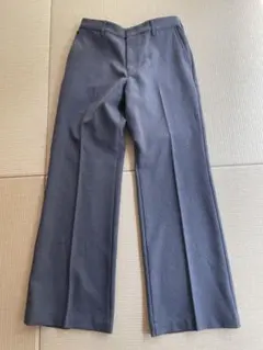 【匿名配送】GU フレアスラックス　グレー ユニセックスM