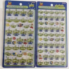 【正規品】第一弾 ミニ　エイリアン ボンボンドロップシール　2点セット