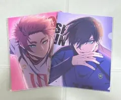 ブルーロック　TSUTAYA クリアファイル　糸師凛　糸師冴