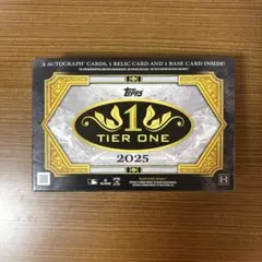 topps 2025 tier one box