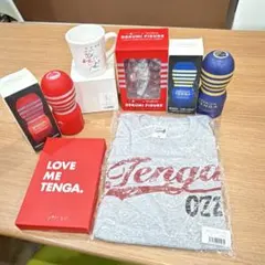 TENGA グレー Mサイズ Tシャ FIGURE LEDLIGHT