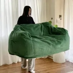 美品/終売カラー】LOOSY 1人掛けビーズソファ PISTACHIO - メルカリ