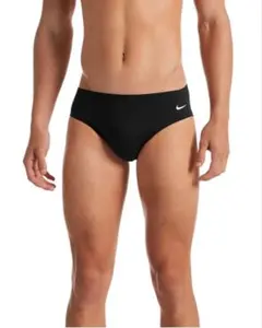 Nike 水泳ブリーフ 競泳水着 競パン ナイキ BLACK 黒 日本未発売のサムネイル