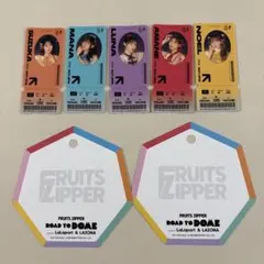 FRUITS ZIPPER ららぽーと　シールステッカー