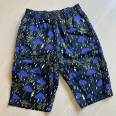 ユニクロ　ポケモン　キッズ　薄手ハーフパンツ　110サイズ