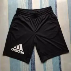 adidas 黒 ハーフパンツ CLIMALITE 140