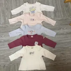 プティマイン　2025年度商品　５枚セット　長袖Tシャツセット 80cd