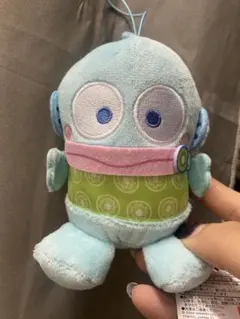 サンリオキャラクターズ フルーツポンチ柄おすわりマスコット ハンギョドン