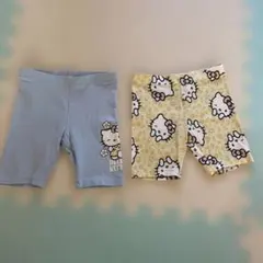 【100～110】H＆M/キティちゃん/スパッツ/ショートパンツ/3~4Y