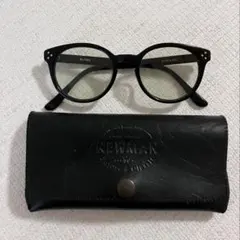 NEW.（NEWMAN）RUSSEL ブラックサングラス ケース付きのサムネイル