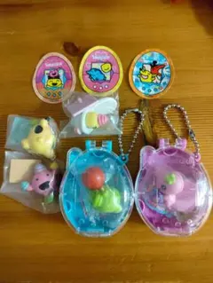 たまごっちケース　フィギュア　シール　たまごっち　ケース