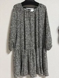 H&M 小花柄チュニックワンピース