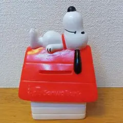 スヌーピー 三和銀行 ソフビ 貯金箱 レトロ
