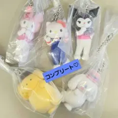 サンリオキャラクターズ ミニチュアチャーム〜ライブキャラクター〜　全5種