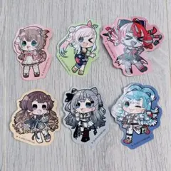 ホロライブ　インドネシア　 ダイカットステッカー　ホロライブシティ