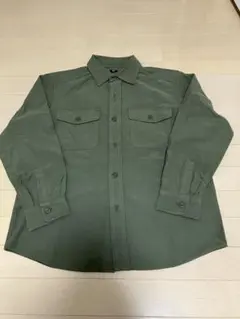 ユニクロ　ジャージーオーバーシャツ　Ｍ