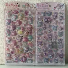 正規品　うるちゅるポップシール　マイメロ×クロミ　サンリオキャラクターズ