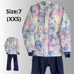 iCEPARDAL 多色幾何学模様スノーボードウェアセット（女性用）