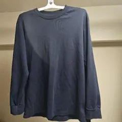 ⭐️ユニクロ ロンT 長袖 カットソー メンズ トップス XL ネイビー 紺