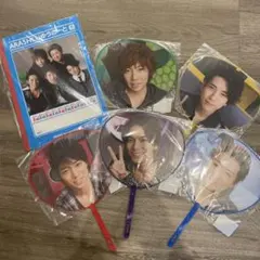 ARASHI ミニうちわ 5枚セット　5×10