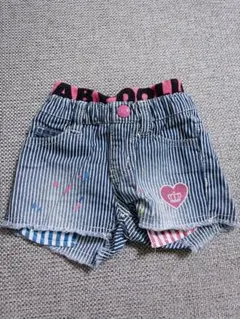 BABYDOLL ストライプショートパンツ