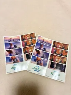 ズートピア2 映画特典　シール2枚セット