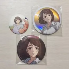 呪術廻戦　家入硝子　缶バッジ