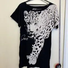 ジョイリッチ　Tシャツ　ヒョウ柄　JOYRICH ユニセックス　豹　イラストのサムネイル