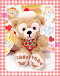 ワンダフルキッチン☆ダッフィ☆ぬいぐるみチャーム☆ぬいちゃ☆