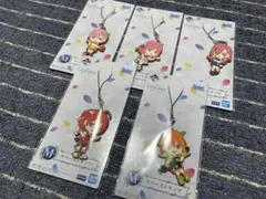 五等分の花嫁　一番くじ　あなたと一緒に　ラバーストラップセット