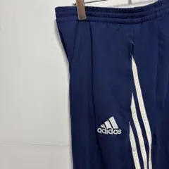 adidas アディダス ジャージ トラックパンツ 刺繍ロゴ 古着