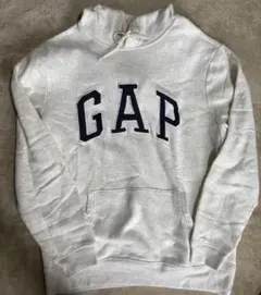 GAP フード付きパーカー ライトグレー
