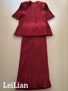 【Leilian】プリーツ セットアップ