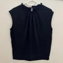 ロペピクニック ノースリーブトップス フリル付き