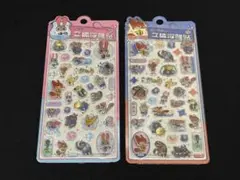 2枚セット♫ズートピア　シール　JUDY Nick
