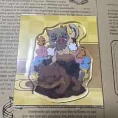 鬼滅の刃 全集中展 ご当地SD　アクリルチャーム 嘴平伊之助【北海道】