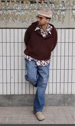 ニット フーディ