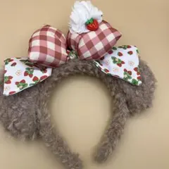 【新品】✨ディズニーシェリーメイ✨いちご✨カチューシャ　タグなし