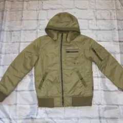 ALPHA INDUSTRIES　フーデッドリブジャケット