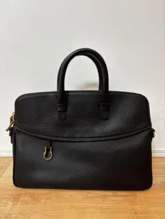 【美品】TOFF&LOADSTONE レザー バック ブラックのサムネイル