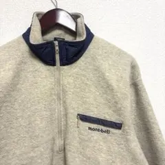 old mont-bell ハーフジップフリースジャケット