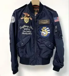 AVIREX L-2 5th AIR FORCE AVIRフライトジャケット Mのサムネイル